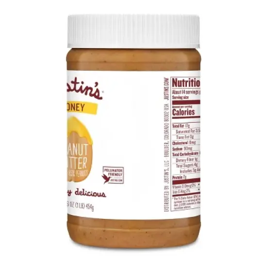 Justin's Honey Peanut Butter Blend - 16oz image {2}