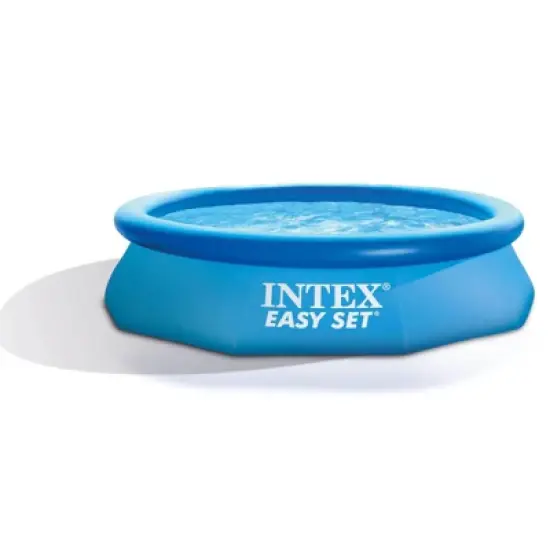 Intex 10' x 30" Easy Set Above Ground Pool + Kokido Krill Automatic Vacuum image {1}