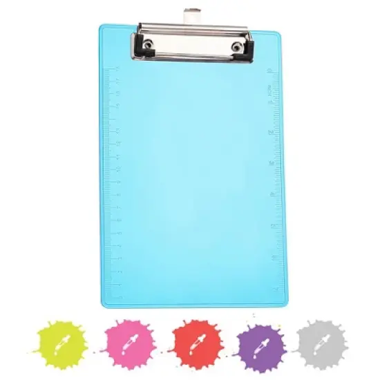 Enday Memo Size Plastic Clipboard image {4}