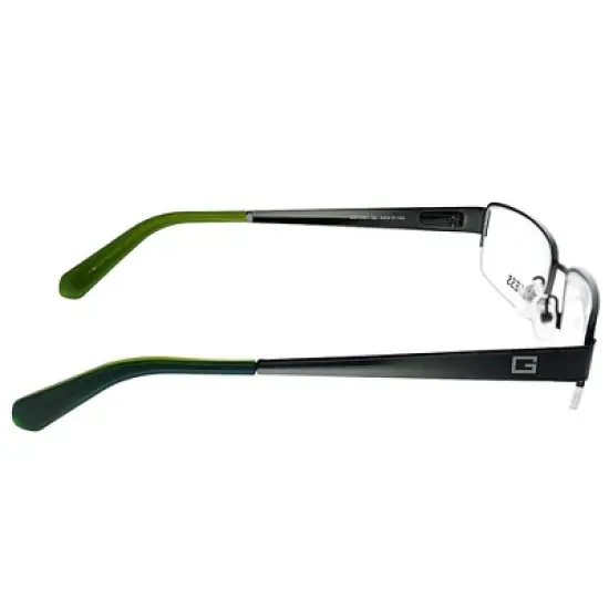 Guess GU 1767 OL Unisex Semi-Rimless Eyeglasses Olive 53mm image {2}