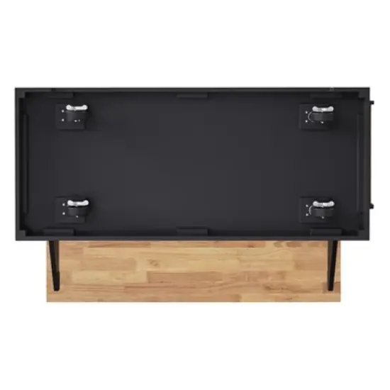 XINGHANZHENXUAN White Kitchen Island with Drop Leaf, Rolling Cart on Wheels, Rubber Wood Top & Embossed Texture for Farmhouse Kitchens image {3}