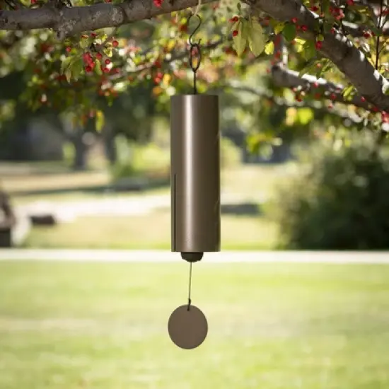 Woodstock Chimes Dynasty Wind Bell Antique Copper 27" image {1}