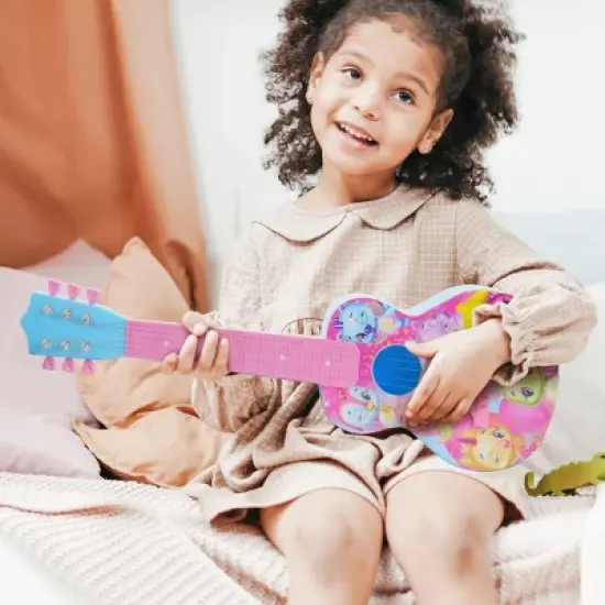 Hatchimals 21 Inch Mini Guitar in Pink and Blue image {1}