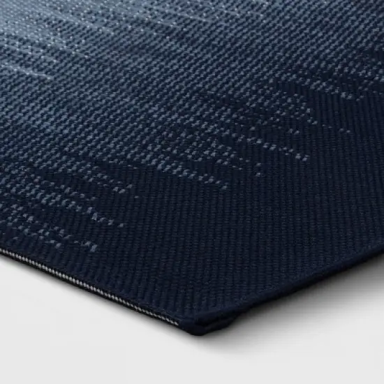 Indigo Ombre Outdoor Rug  Blue - Project 62&trade; image {2}
