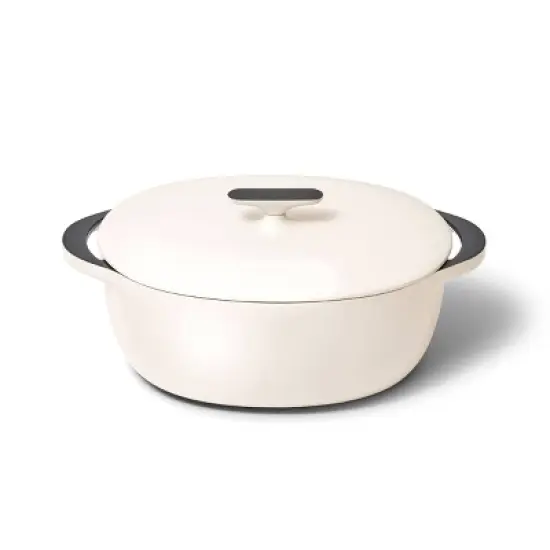 Caraway Home Enameled Cast Iron Oval Dutch Oven with Lid image {3}