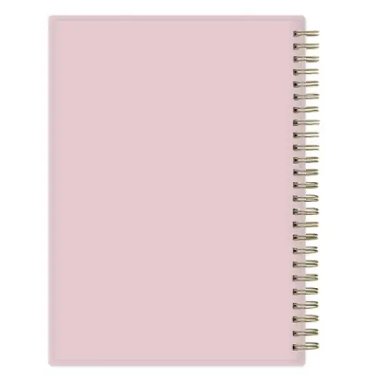 Blue Sky 5.875"x8.625" 2025-2026 Weekly/Monthly Wirebound Planner Printed Keke Pink Bow image {11}