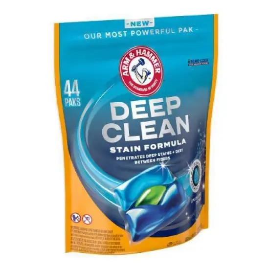 Arm & Hammer Deep Clean Stain Unit Dose Detergent - 44ct image {13}