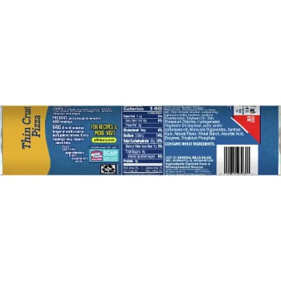 Pillsbury Thin Crust Pizza Dough - 8oz image {3}