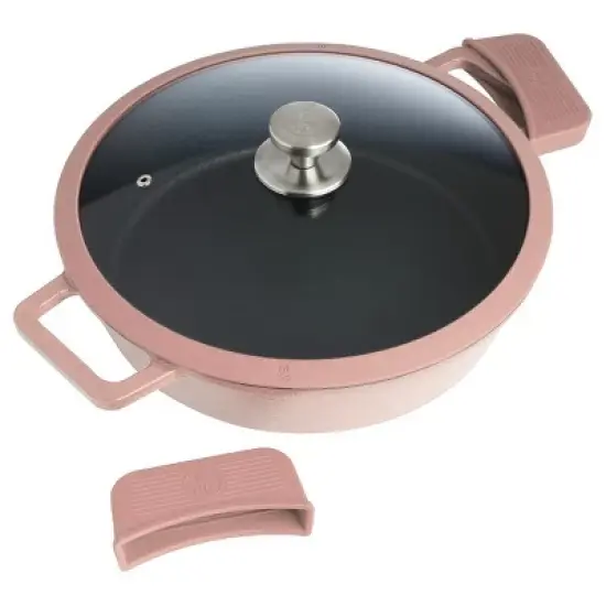 Kitchen HQ 144oz Cast Iron Nonstick Braiser Refurbished image {9}