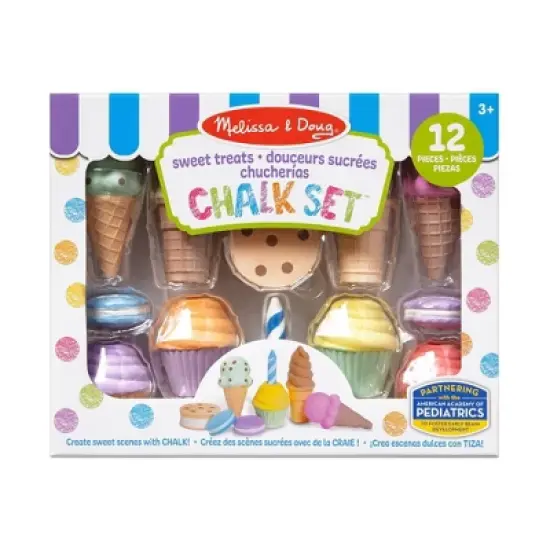 Melissa & Doug Ice Cream & Cake Chalk Set image {2}