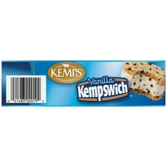 Kemps Vanilla Frozen Kempswich - 4pk image {7}