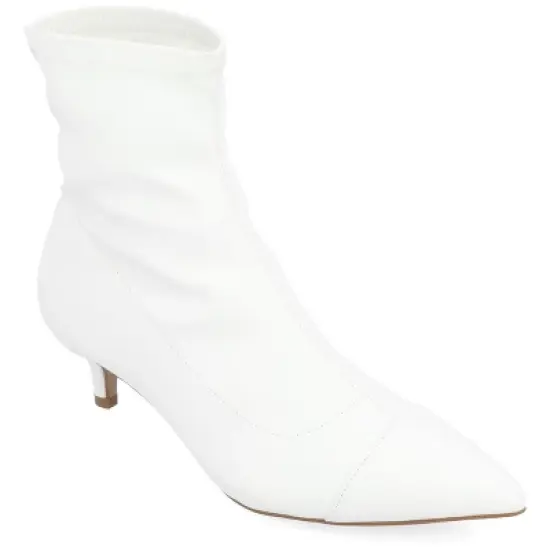 Journee Collection Womens Jadde Tru Comfort Foam Pull On Kitten Heel Bootie image {14}