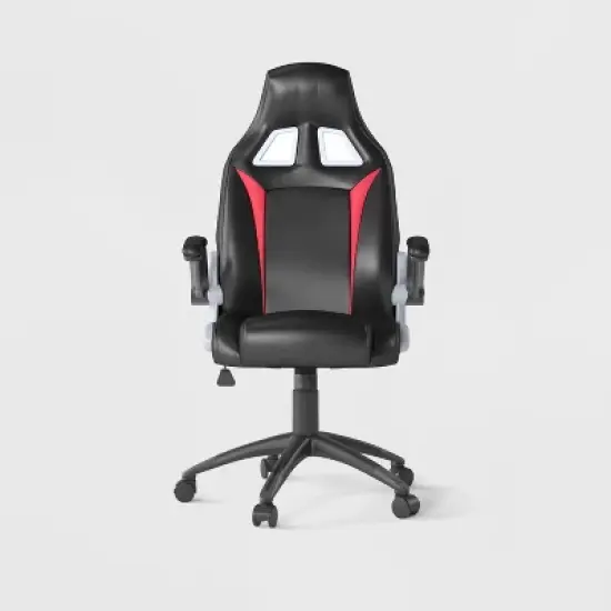 Gargon Leatherette Office Chair Black - miBasics image {3}