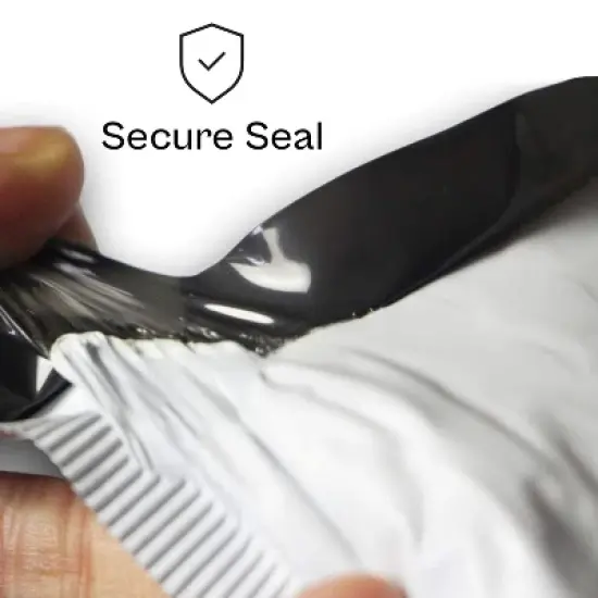 PSBM 100 Pieces #2 8.5" x 12" White Poly Padded Bubble Envelopes for Shipping image {5}