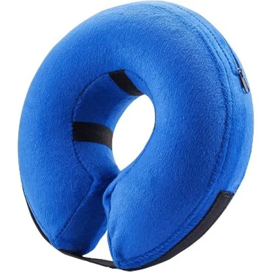 Bencmate Protective Inflatable Collar for Dogs and Cats - Soft Pet Recovery Collar Does Not Block Vision E-Collar ( image {7}