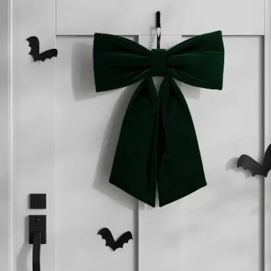 20" Large Bow Halloween Decorative Prop - Hyde and EEK! Boutique&trade; image {1}