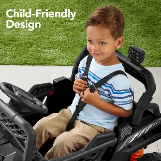 Best Choice Products Kids 12V Electric Ride-On UTV and Trailer w/ Parent Remote Control, LED Lights image {5}