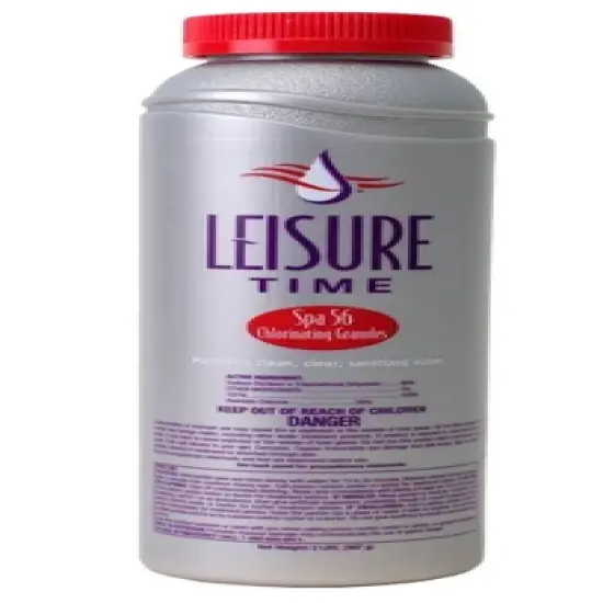 Leisure Time Spa 56 Chlorinating Granules Maintains Clean Clear Spa Water, 2lb image {3}