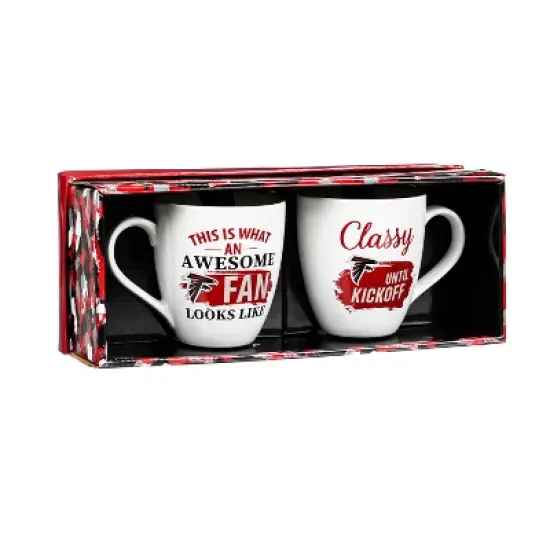 Evergreen Atlanta Falcons, Ceramic Cup O'Java 17oz Gift Set image {1}