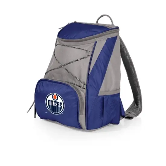 NHL Edmonton Oilers PTX Backpack Cooler - Navy Blue image {2}