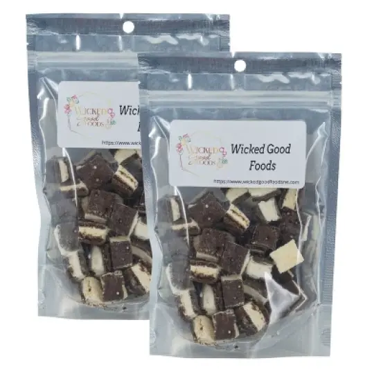 Wicked Good Foods Vanilla or Mint 3 oz Freeze Dried Ice Cream Sandwich Bites - Pack of 2 image {9}
