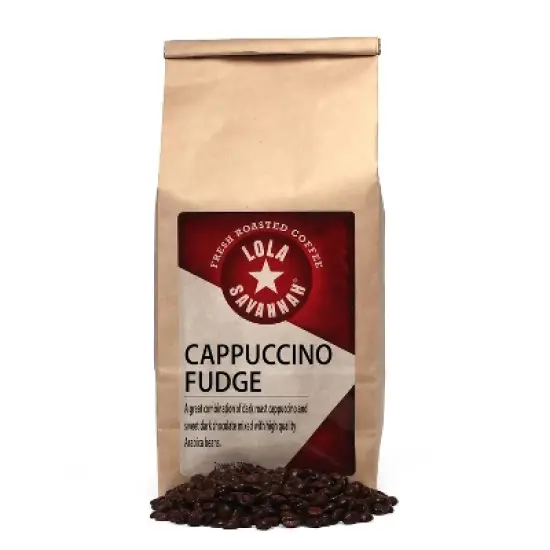Lola Savannah Cappuccino Fudge Whole Bean Caffeinated Coffee - 32oz image {9}