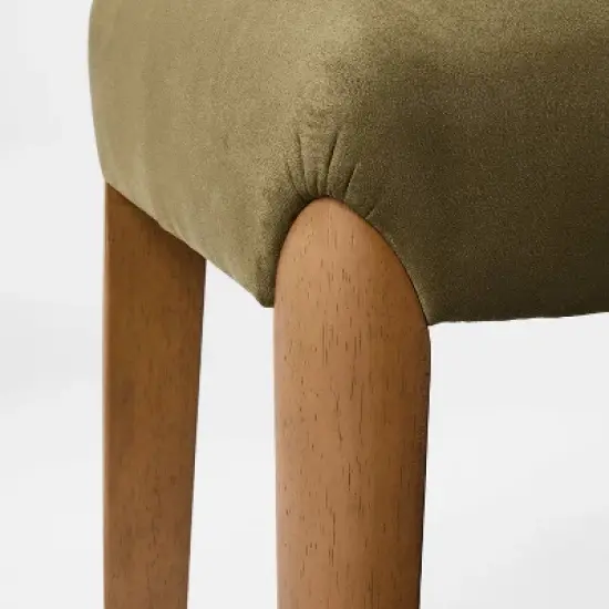 Wood Leg Ottoman Green - Threshold&trade; designed with Studio McGee image {3}