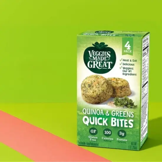 Veggies Made Great Quinoa and Greens Quick Bites - 9oz/4ct image {2}