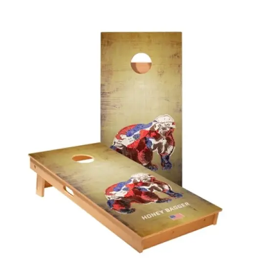 Skips Garage Honey Bagger Cornhole Boards - ACA Star Series image {1}