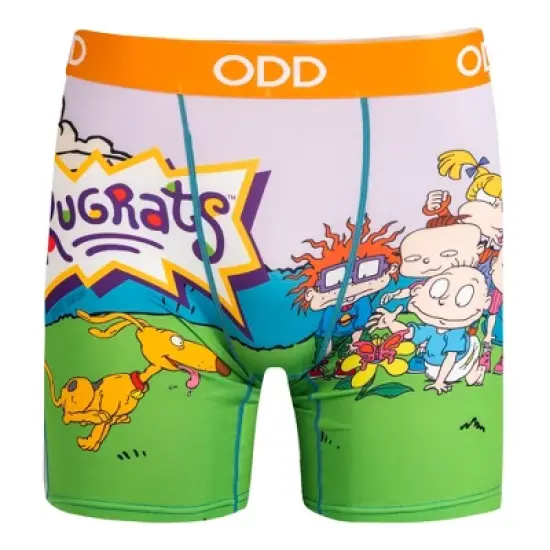 Odd Sox, Funny Men's Boxer Briefs Underwear, Nickelodeon Cartoons Novelty Print image {9}