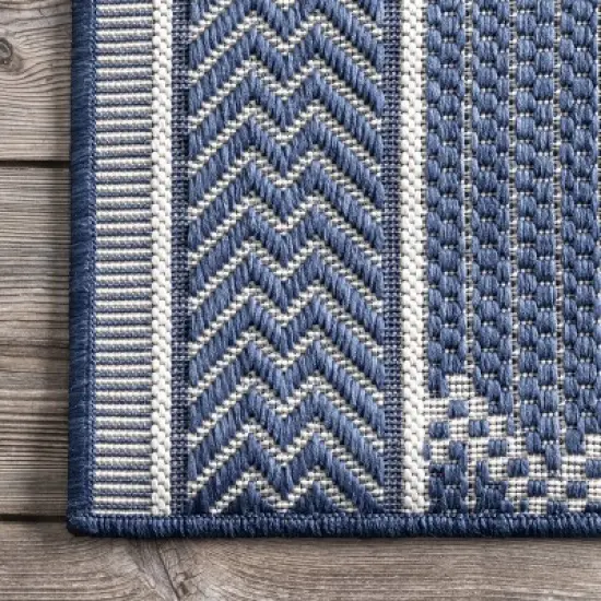 nuLOOM Lowen Global Indoor/Outdoor Area Rug image {4}