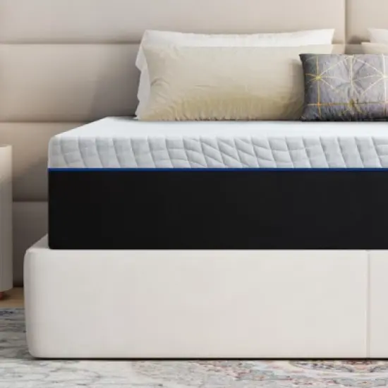 Wuleitex 14"  Medium Memory Foam Mattress, Quiet and Non-Disturbing for a Comfortable Night's Sleep image {5}