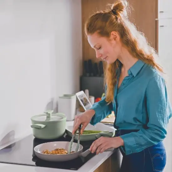 BergHOFF Balance Non-stick Ceramic Frying Pan, Recycled Aluminum image {5}