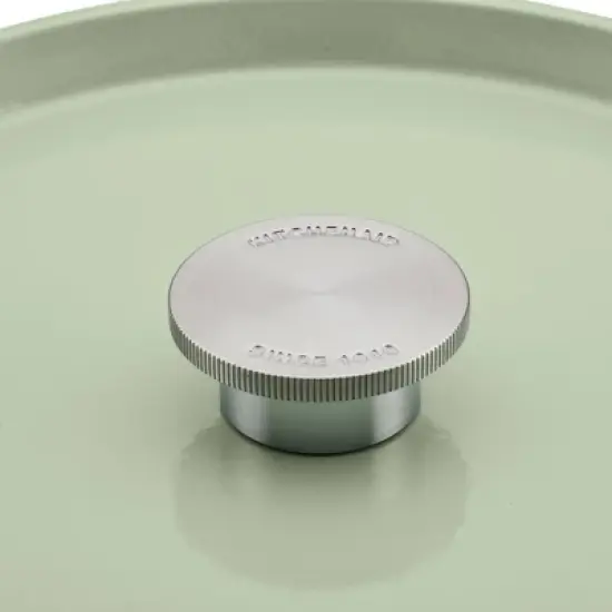 KitchenAid 6qt Enameled Cast Iron Induction Dutch Oven Pistachio image {13}