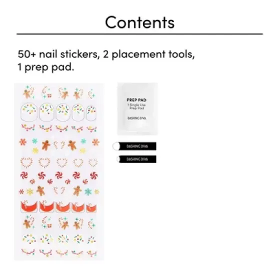 Dashing Diva Glaze All Wrapped Up + Magic Pick Nail Art - Sweet Treats - 32ct image {4}