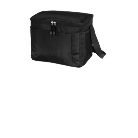 Port Authority Medium 12-Can Cube Cooler with Shoulder Strap image {3}