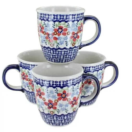 Blue Rose Polish Pottery K081 Manufaktura Mug Set image {16}