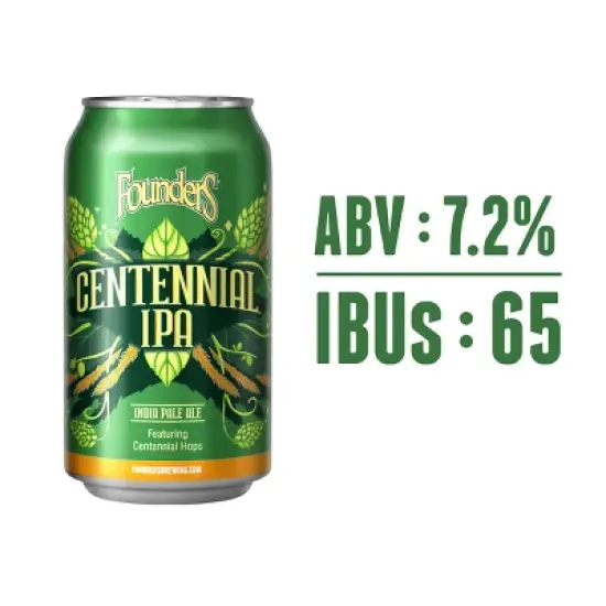 Founders Centennial IPA Beer - 15pk/12 fl oz Cans image {2}
