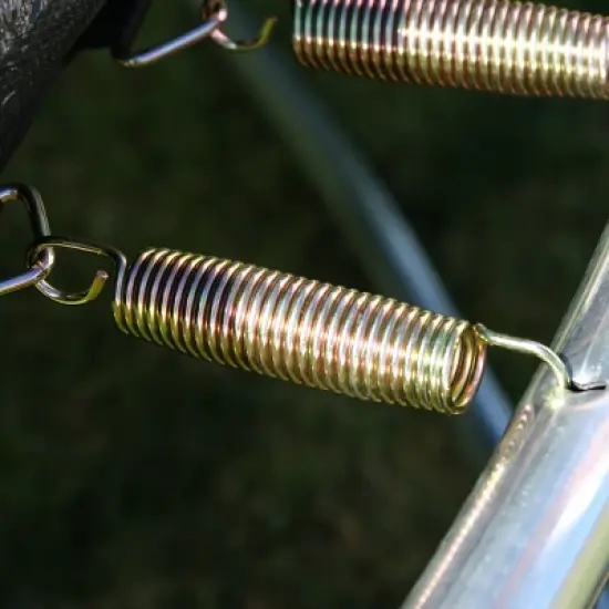 Skywalker Trampolines 8' Round Trampoline with Enclosure - Blue image {3}