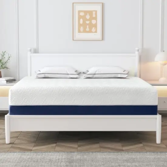 Wuleitex 14" Memory Foam Mattress, Medium Firmness, Safe and Comfortable, Peaceful Every Night image {2}