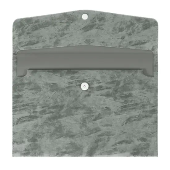 Unique Bargains Waterproof PU Leather File Folder with Button Closure 13.4" x 9.4" image {10}