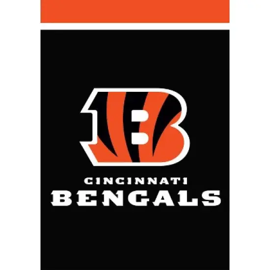 Briarwood Lane Cincinnati Bengals Garden Flag NFL Licensed 18" x 12.5" image {2}