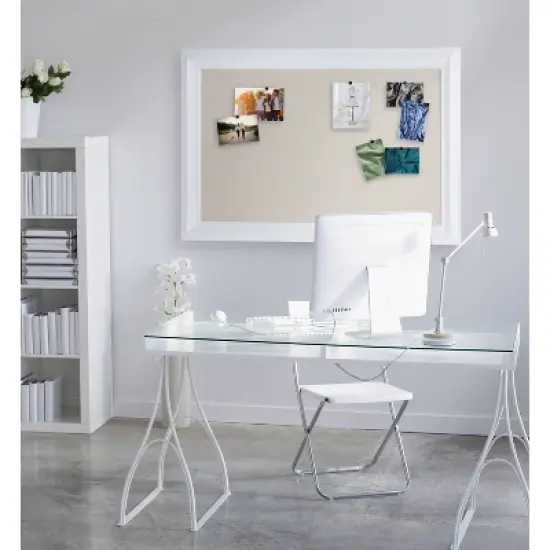 29.5" x 45.5" Whitley Pinboard - Kate & Laurel All Things Decor image {4}