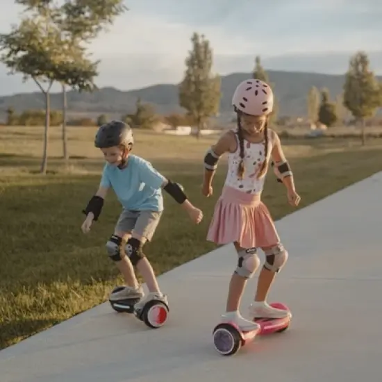 Voyager Hoverboard with light-up and lava effect wheels image {5}