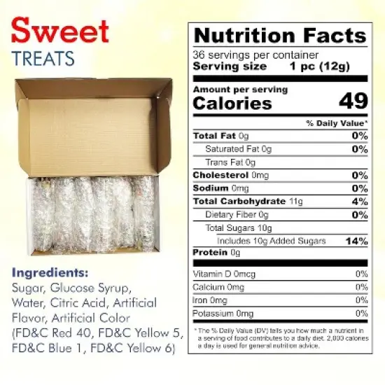 4E's Novelty 36 Pack Swirl Lollipops Bulk, 1.75" Round Rainbow Individually Wrapped, Birthday Party Favors, Goodie Bag Candy, Holiday Treats image {4}