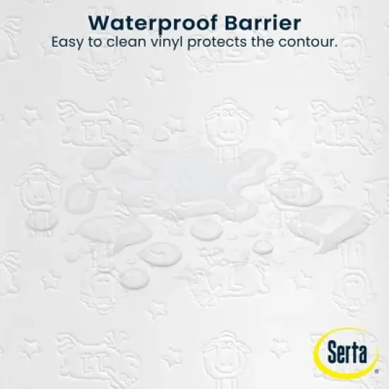Serta Perfect Sleeper Changing Pad with Plush Cover - Gray image {5}