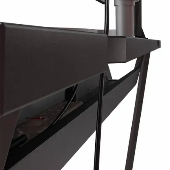 Genesis Gaming L Desk with CPU Stand Black - Ntense image {4}