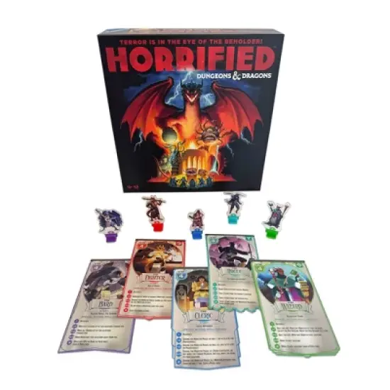 Ravensburger Horrified: Dungeons & Dragons Cooperative Strategy Board Game image {2}