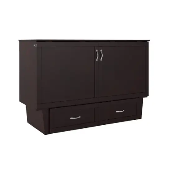 Queen Monroe Murphy Bed Chest USB Turbo Charger - AFI image {8}
