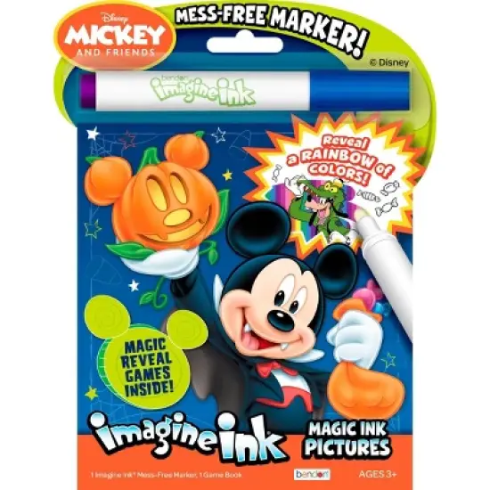 Mickey Mouse Halloween Imagine Ink Book image {5}